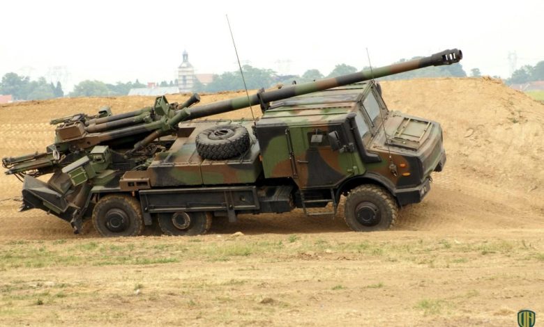 جمهورية التشيك تطلب 52 مدفع “قيصر” من عيار 155 ملم