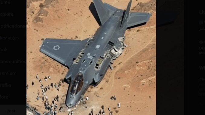اعتراف إيراني “صادم”: رئيس هيئة البث يقر بفبركة خبر إسقاط مقاتلة إسرائيلية F-35