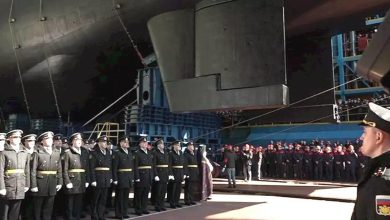 البحرية الروسية تتسلم نظامًا استخباراتيًا وعسكريًا ضخمًا يختبئ في أعماق المحيطات (فيديو وصور)