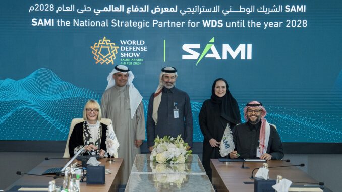 معرض الدفاع العالمي وشركة SAMI يوقعان شراكة استراتيجية حتى العام 2028