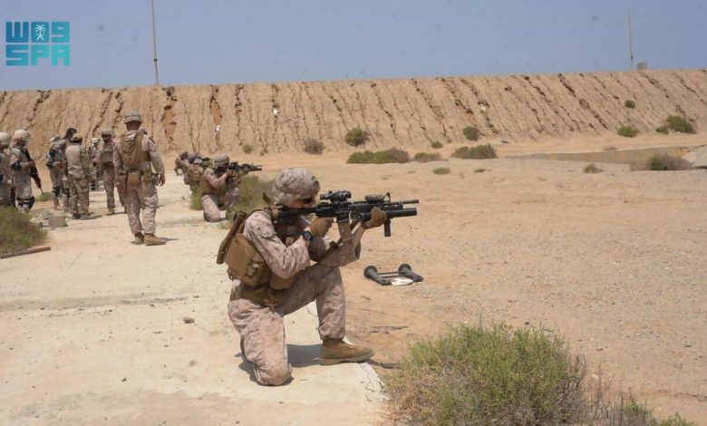 اختتام مناورات التمرين العسكري المختلط بالأسطول الغربي بين البحرية السعودية والأمريكية