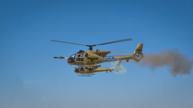 تعرّف الى مروحية الدعم الجوي “جازيل”.. ذراع مصر الحديدية