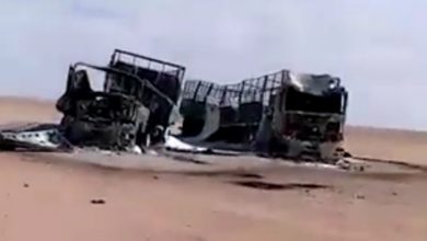 المخابرات الإسبانية تؤكد أن الشاحنتين الجزائريتين تعرضتا لقصف بطائرة مسيرة