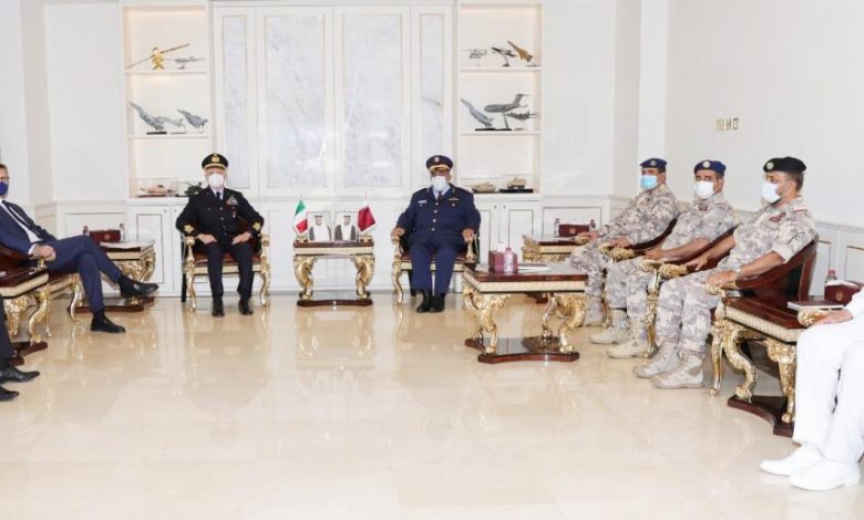 مباحثات قطرية إيطالية لتعزيز التعاون العسكري