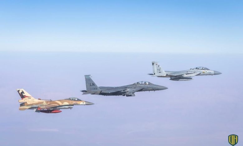 التدريب الأول من نوعه.. انتهاء مناورة “صقر الصحراء” بين الجيشين الأمريكي و الإسرائيلي