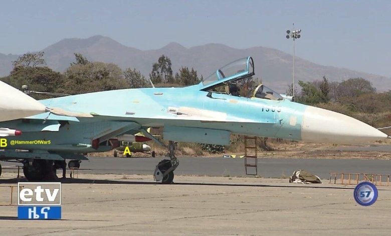 بالصور: “سوخوي-27” الإثيوبية مسلحة بصواريخ مرعبة