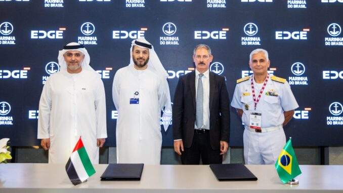 “ايدج” تُزود البحرية البرازيلية بأنظمة من مجموعة البرنامج الوطني للصواريخ المضادة للسفن (MANSUP)