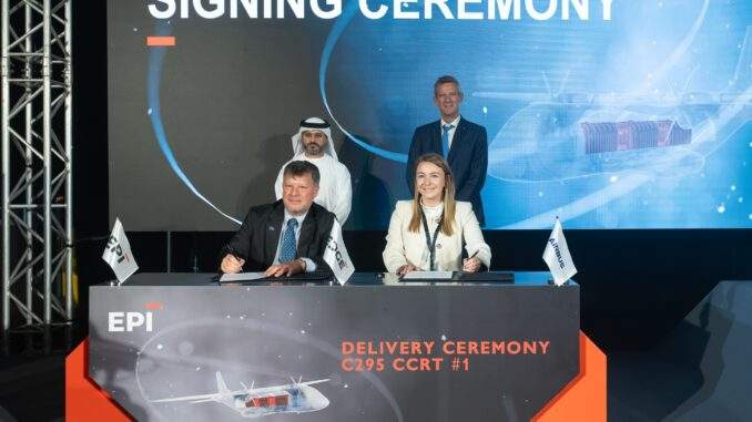 “ايدج” تُوقّع عقد إنتاج متسلسل مع “إيرباص للدفاع والفضاء” بشأن الخزانات المتحركة في مقصورة الشحن لطائرات “سي-295”