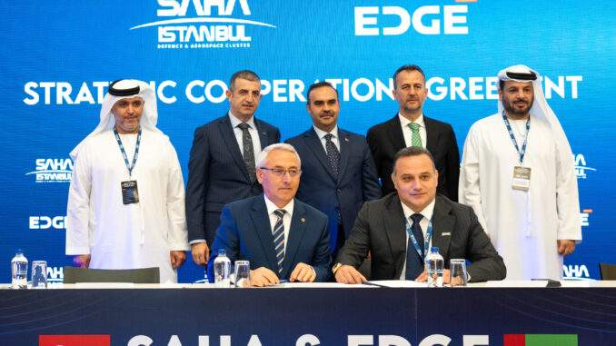 “ايدج” توقع اتفاقية تعاون استراتيجي مع تكتّل “ساها إسطنبول”