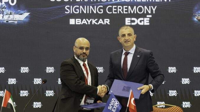 شراكة استراتيجية بين “ايدج” و”بايكار” لدفع عجلة تقدّم أنظمة الطيران دون طيار