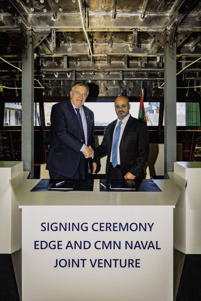 توقيع اتفاقية الشراكة بين EDGE وCMN NAVAL