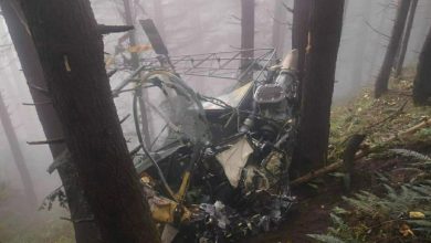 تحطم مروحية عسكرية في الهند بين الأشجار والجيش يطوق منطقة (صور)