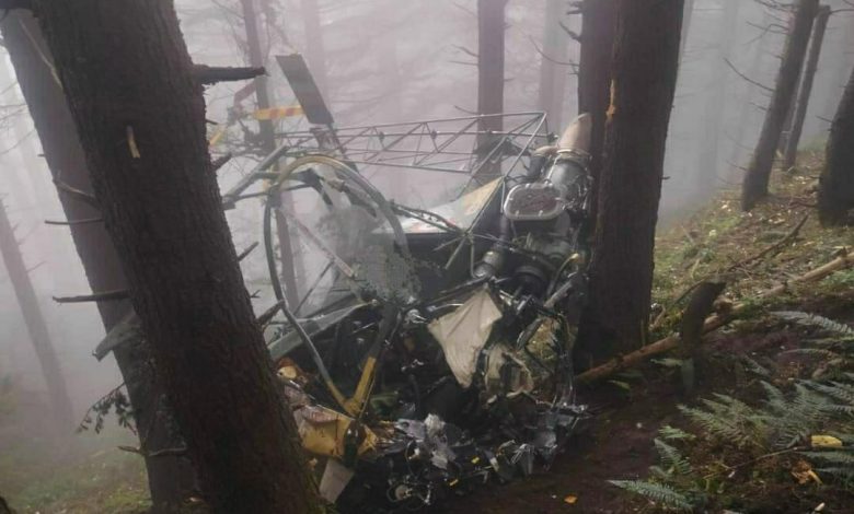 تحطم مروحية عسكرية في الهند بين الأشجار والجيش يطوق منطقة (صور)