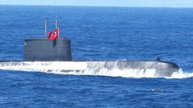 رصد غواصة تركية قبالة سواحل اليونان