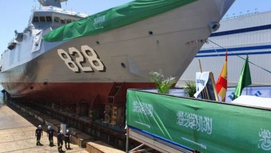 تعويم أولى السفن الخمس القتالية التابعة للقوات البحرية السعودية بالشراكة مع “نافانتيا” الإسبانية