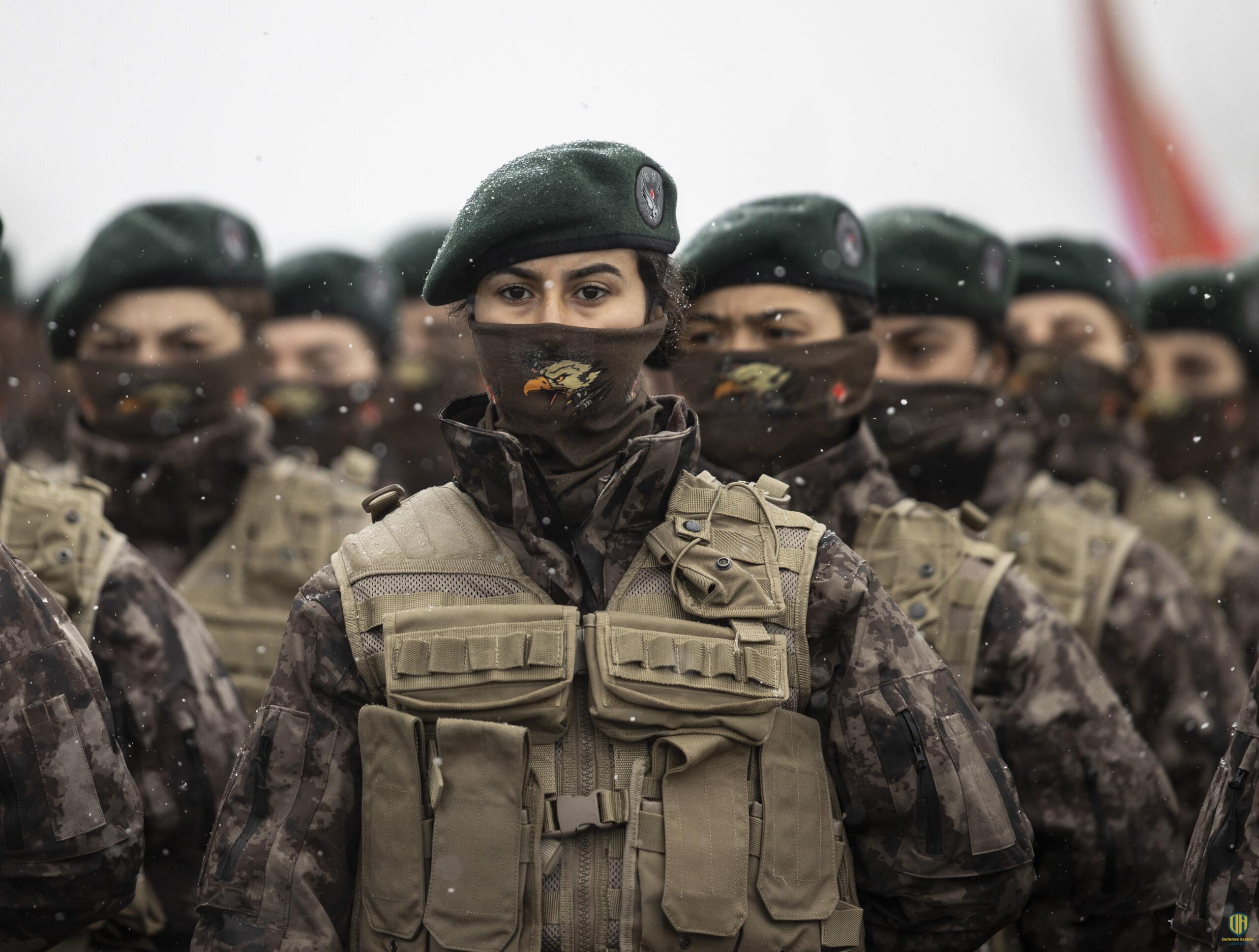 تخريج 500 سيدة دفعة واحدة ضمن قوات الشرطة الخاصة