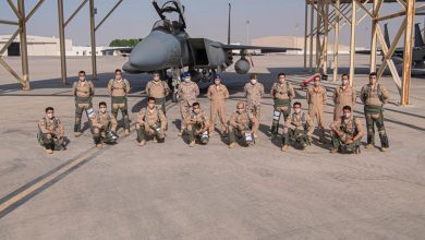 بالصور: مقاتلات تابعة للقوات الجوية السعودية تصل إلى الإمارات للمشاركة في مناورات “علم الصحراء 2021”