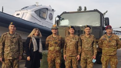 إيطاليا تسلّم الجيش اللبناني آليات وعتاد (صور)