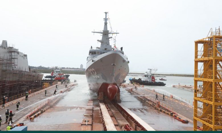 قوات البحرية الملكية تعلن عن إنضمام سفينة حربية جديدة.. صور