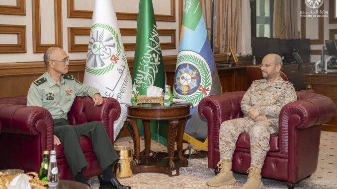 وسط تنامي العلاقات بين البلدين… مباحثات عسكرية سعودية صينية لتعزيز التعاون الدفاعي