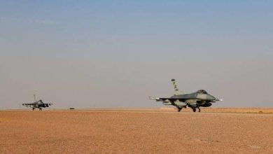 الولايات المتحدة ترسل سرباً من مقاتلات “إف-16” إلى الشرق الأوسط