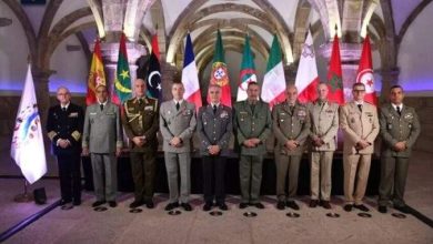 اجتماع أمني لقادة أركان الدول الأعضاء في مبادرة 5+5 دفاع