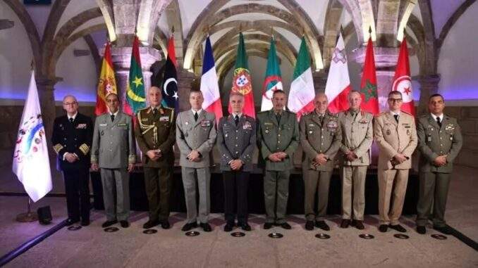 اجتماع أمني لقادة أركان الدول الأعضاء في مبادرة 5+5 دفاع