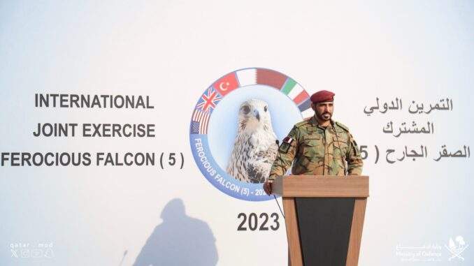 رئيس الأركان التركي يشارك بمناورات “الصقر الجارح-5” في قطر