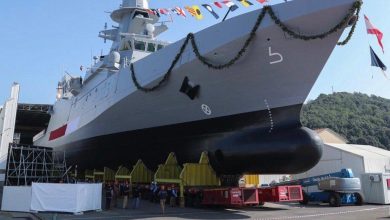 قطر تضم سفينة “الخور” لأسطولها العسكري