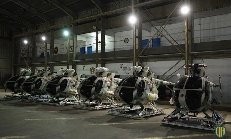 الجيش اللبناني يتسلّم 6 طوافات مقدمة من الولايات المتحدة (صور)