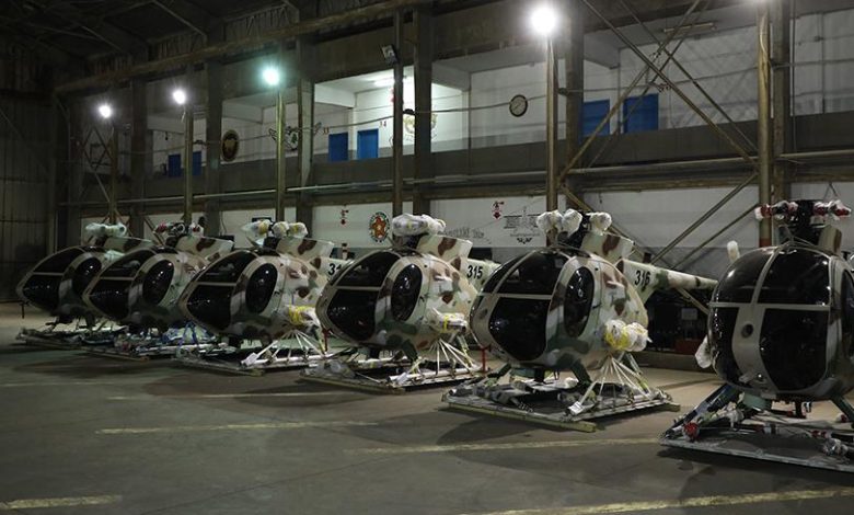 الجيش اللبناني يتسلّم 6 طوافات مقدمة من الولايات المتحدة (صور)