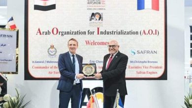 “سافران” الفرنسية تعتمد مصنع محركات مصنع المحركات التابع للهيئة العربية للتصنيع كمركز دولي