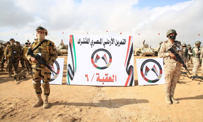 انطلاق فعاليات التمرين الأردني المصري المشترك “العقبة-6” (صور)