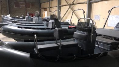 بالصور: مغاوير البحرية البنغلاديشية تستخدم قوارب قابلة للنفخ مصرية الصنع