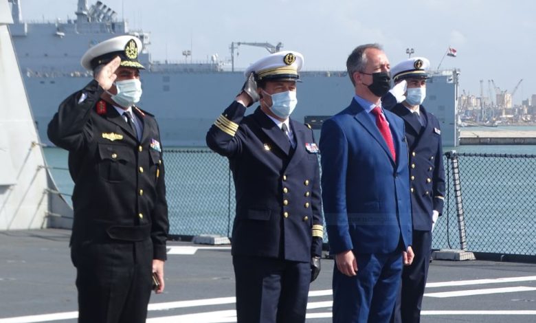 البحرية المصرية والفرنسية تنفذان تدريباً في الإسكندرية