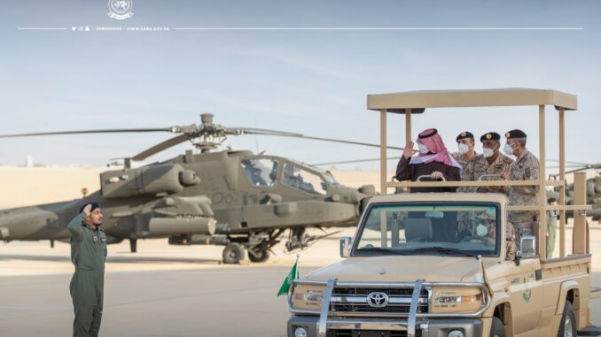 السعودية تفتتح قاعدة طيران للحرس الوطني