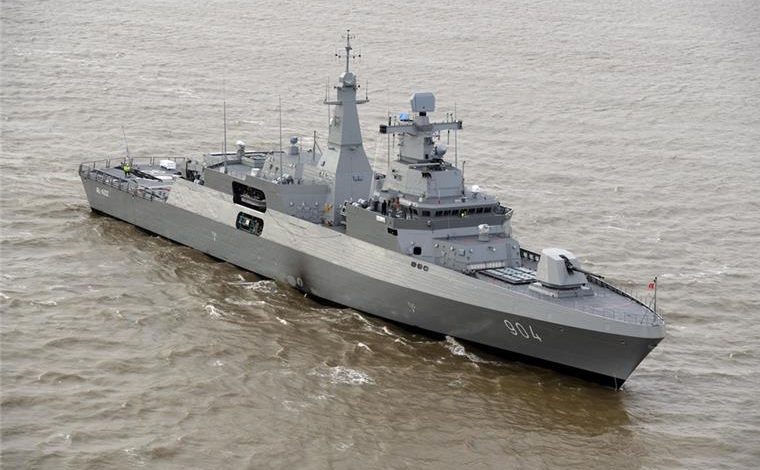 صور لتجارب الإبحار الأولى للفرقاطة المصرية من طراز Meko-A200 وهذا هو تسليحها