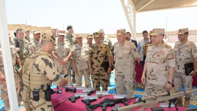 القوات المسلحة المصرية تنظم دورة تدريبية مع الجانب الأمريكي في مجال التعامل مع العبوات الناسفة