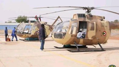 إعادة مروحيات “بي أو 105” التابعة للقوات الجوية السودانية الى  الخدمة بعد صيانتها وتطويرها (صور)