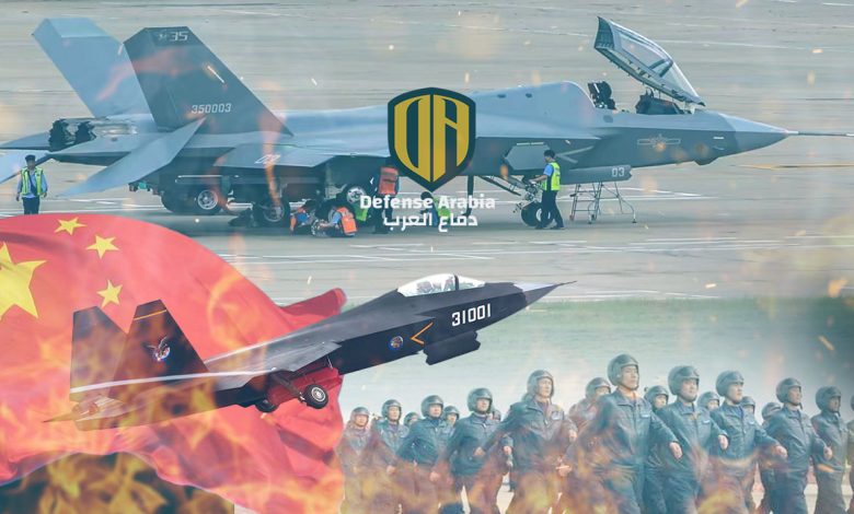 تنامي القوّة البحريّة للصّين.. صور أوّليّة تُظهر طائرة J-35 الصينية بنسختها الجديدة