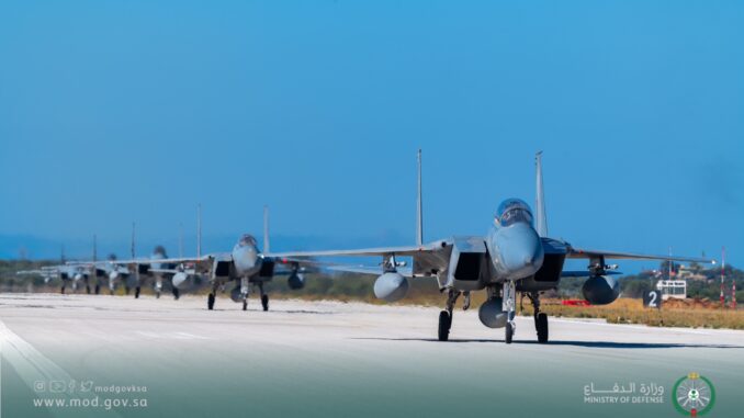 السعودية ترسل مقاتلات “إف-15” إلى اليونان