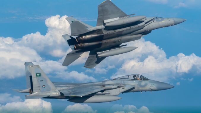 بالفيديو.. انطلاق تمرين “عين الصقر 3” بين القوات الجوية السعودية ونظيرتها اليونانية