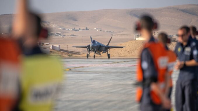 سلاح الجو الإسرائيلي يتسلم المزيد من مقاتلات الجيل الخامس