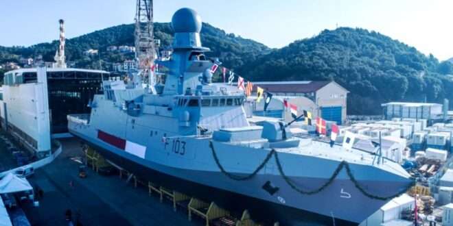 شركة “فينكانتييري” الإيطالية تسلّم قطر كورفيت “الخور”