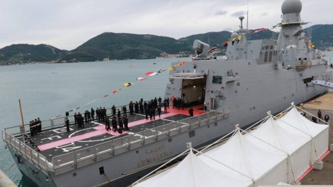 “فينكانتيري” تسلّم قطر رابع كورفيت من فئة “الزبارة”