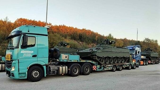 اليونان تستبدل ناقلات الجند السوفيتية القديمة بمدرعات ألمانية رهيبة