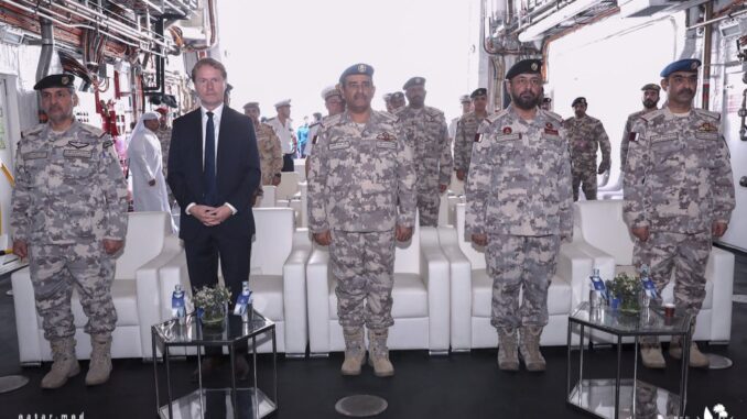 تمرين بحري مشترك بين قطر وفرنسا