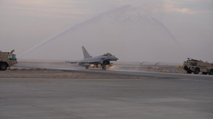 القوات الجوية الكويتية تتسلم دفعة جديدة من مقاتلات “يوروفايتر تايفون”