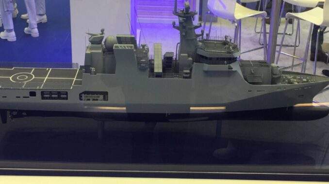 شركة Damen الهولندية تكشف النقاب عن سفينة حربية جديدة في “ديمدكس”