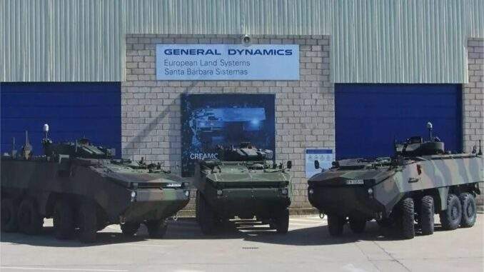 “جنرال ديناميكس” تسلّم البحرية الإسبانية مدرعات “بيرانا”